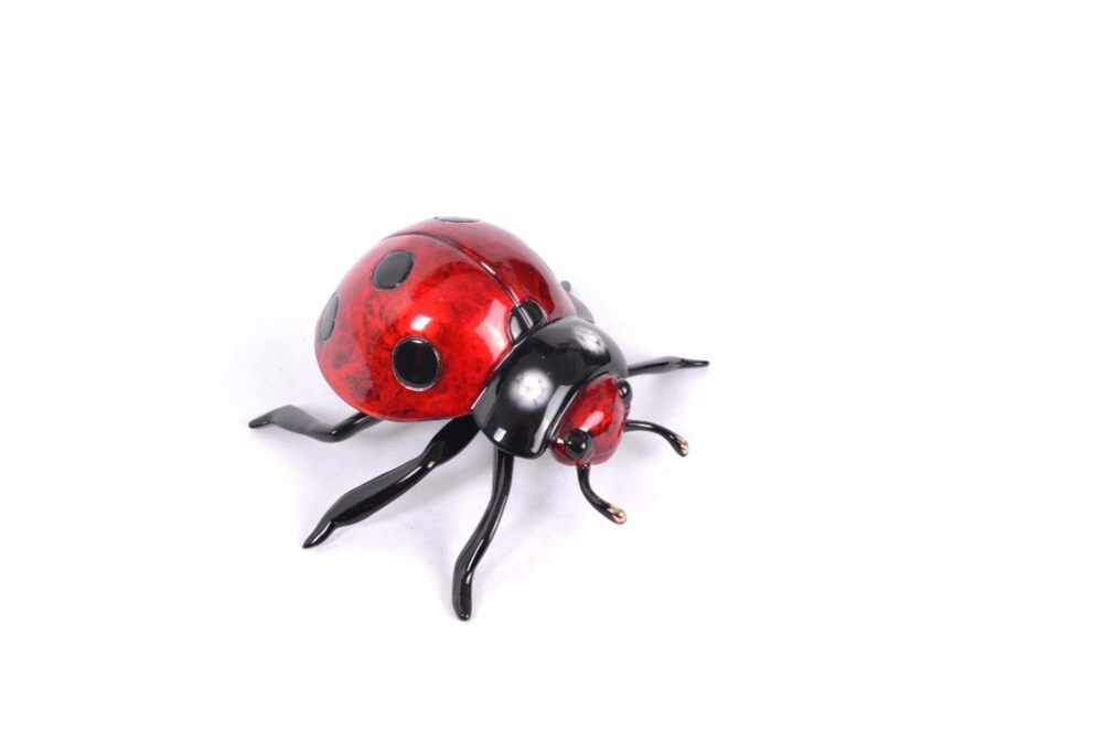 Limited Edition Bronze Ladybug Sculpture